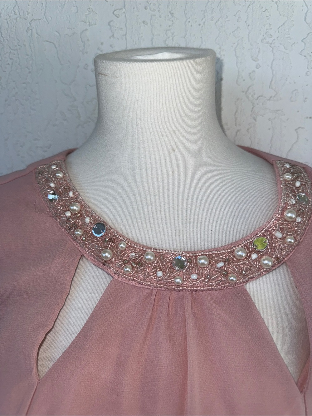 SLNY NY Blush Dress SZ 14 - Picture 5 of 15